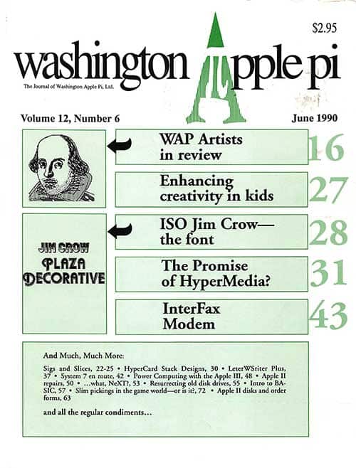 Washington Apple Pi Journal December 1988