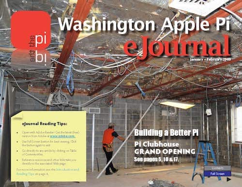 Washington Apple Pi Journal January-February 2009